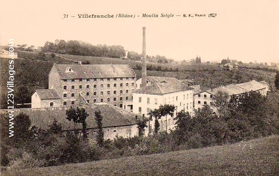 Carte postale de Villefranche-sur-Saône