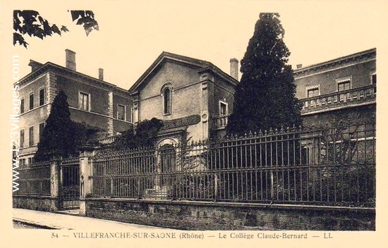 Carte postale de Villefranche-sur-Saône