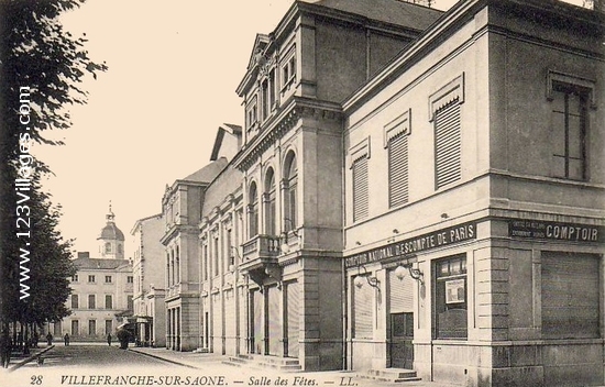 Carte postale de Villefranche-sur-Saône