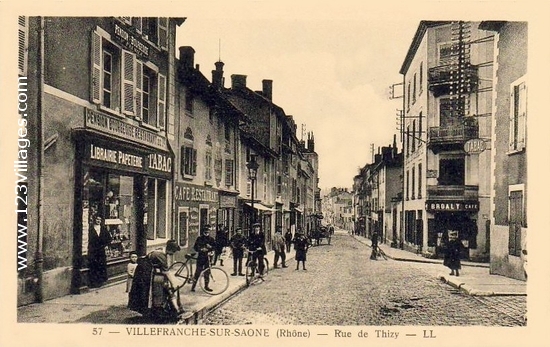 Carte postale de Villefranche-sur-Saône