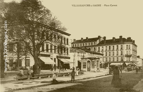 Carte postale de Villefranche-sur-Saône