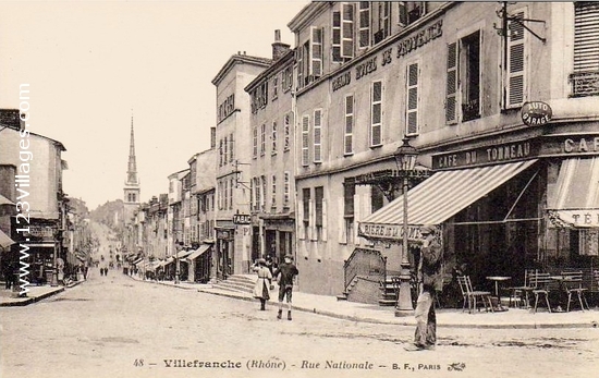 Carte postale de Villefranche-sur-Saône