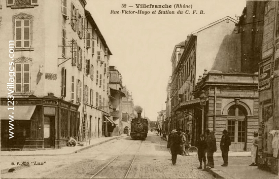 Carte postale de Villefranche-sur-Saône