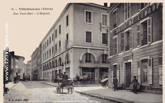 Carte postale de Villefranche-sur-Saône