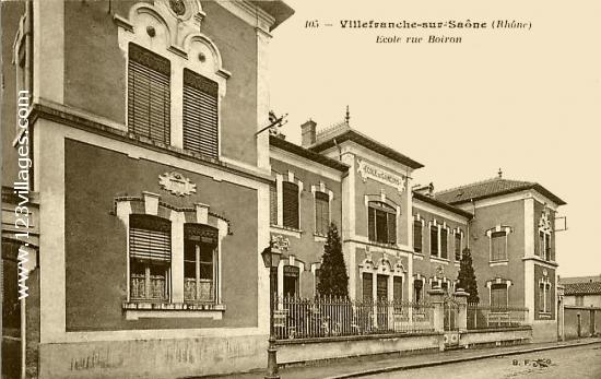 Carte postale de Villefranche-sur-Saône