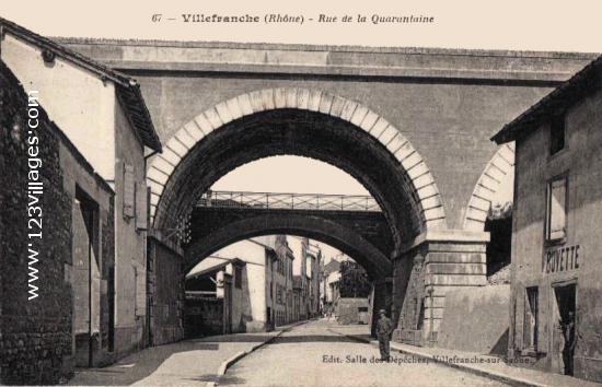 Carte postale de Villefranche-sur-Saône