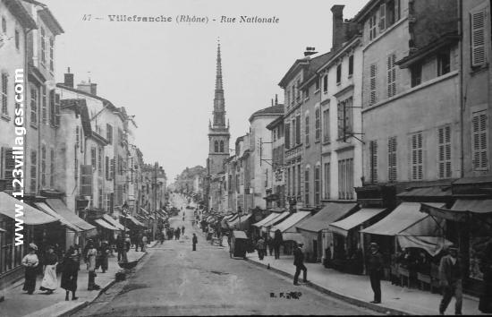 Carte postale de Villefranche-sur-Saône