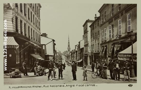 Carte postale de Villefranche-sur-Saône