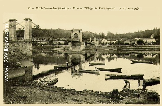 Carte postale de Villefranche-sur-Saône