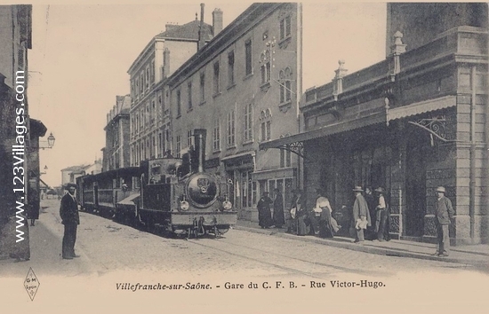 Carte postale de Villefranche-sur-Saône