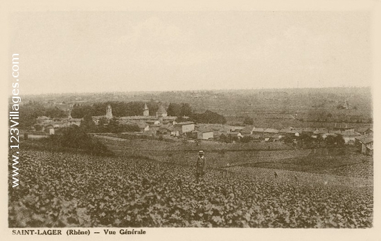 Carte postale de Saint-Lager