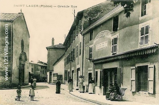 Carte postale de Saint-Lager