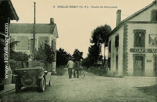 Carte postale de Chelle-Debat