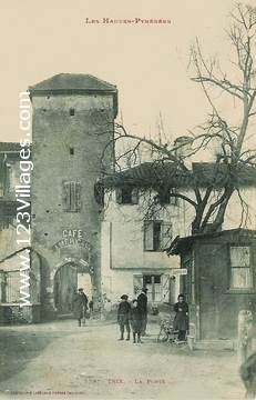 Carte postale de Trie-sur-Baïse