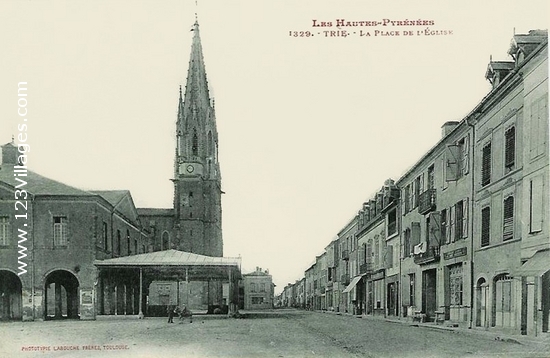 Carte postale de Trie-sur-Baïse