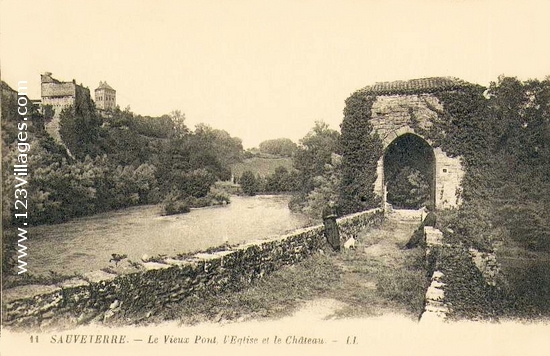 Carte postale de Sauveterre