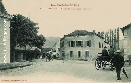 Carte postale de Loures-Barousse