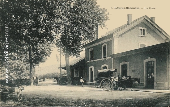 Carte postale de Loures-Barousse