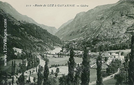 Carte postale de Gèdre