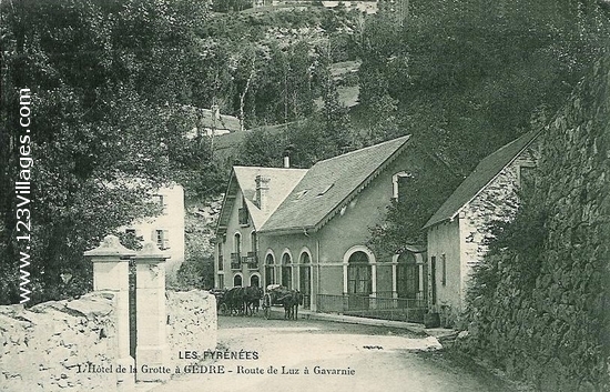 Carte postale de Gèdre