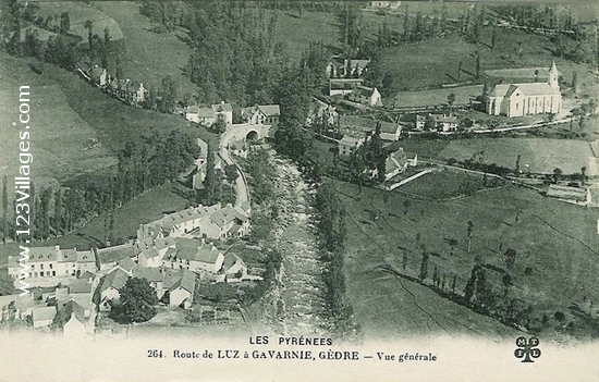 Carte postale de Gèdre