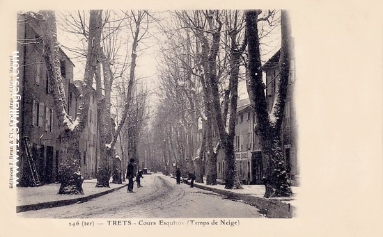 Carte postale de Trets