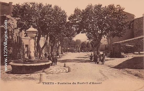 Carte postale de Trets