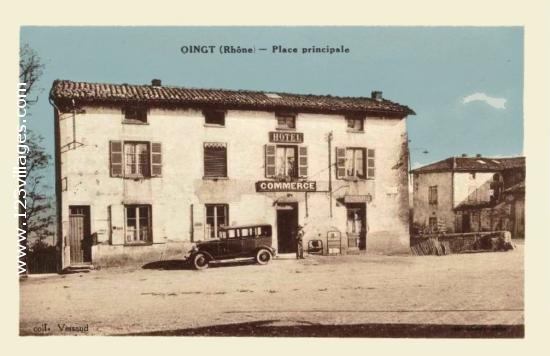 Carte postale de Oingt