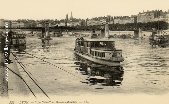 Carte postale de Lyon