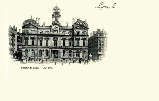 Carte postale de Lyon