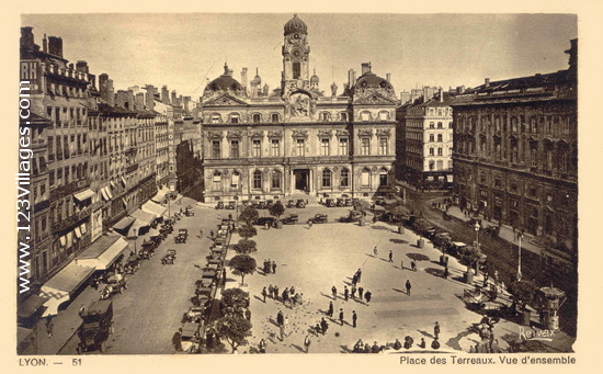 Carte postale de Lyon