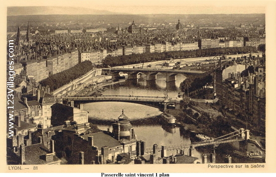 Carte postale de Lyon