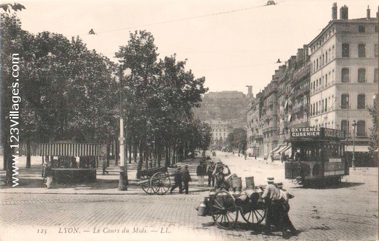 Carte postale de Lyon