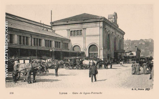 Carte postale de Lyon