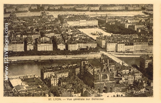 Carte postale de Lyon