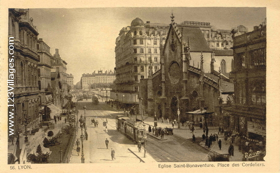 Carte postale de Lyon