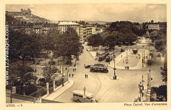 Carte postale de Lyon