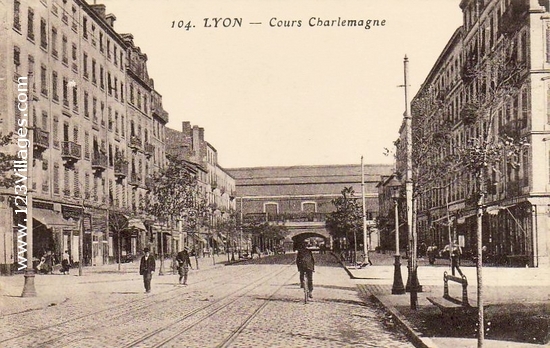 Carte postale de Lyon