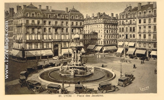 Carte postale de Lyon