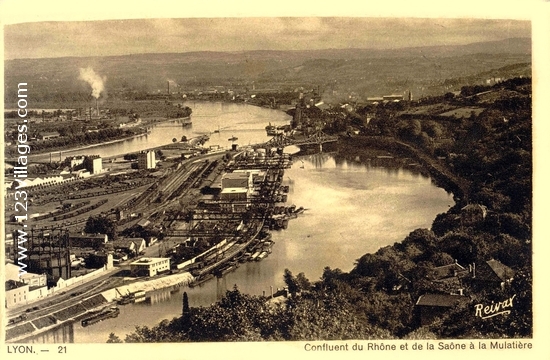 Carte postale de Lyon