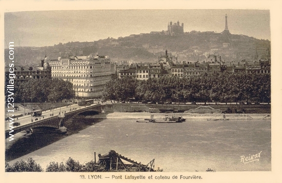 Carte postale de Lyon