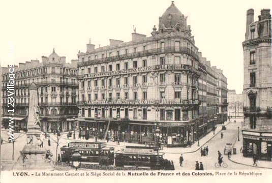 Carte postale de Lyon