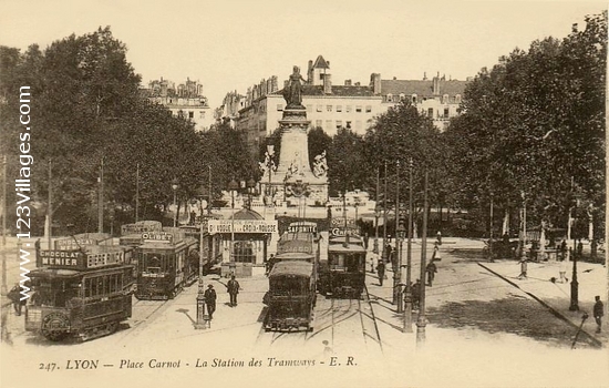 Carte postale de Lyon