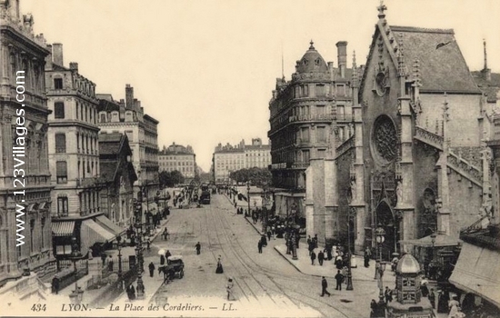 Carte postale de Lyon