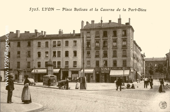 Carte postale de Lyon