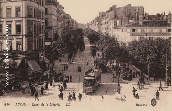 Carte postale de Lyon