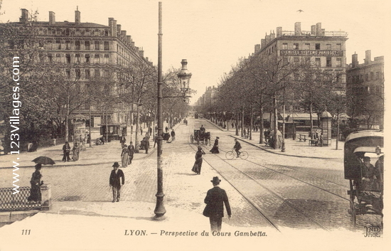 Carte postale de Lyon