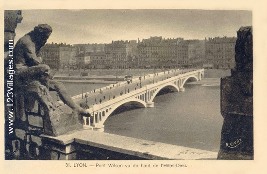 Carte postale de Lyon