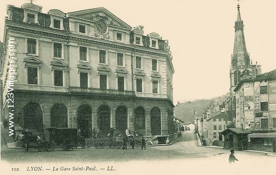 Carte postale de Lyon