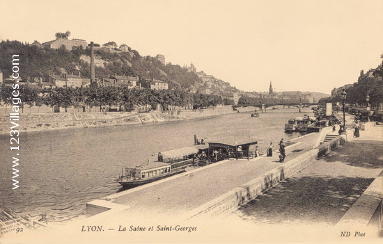 Carte postale de Lyon